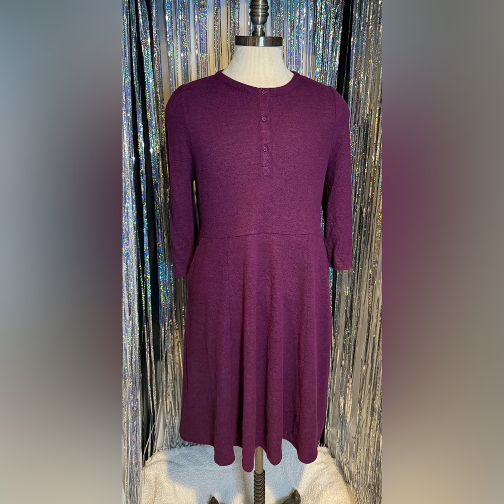 Torrid Deep Purple Asymmetrical Dress